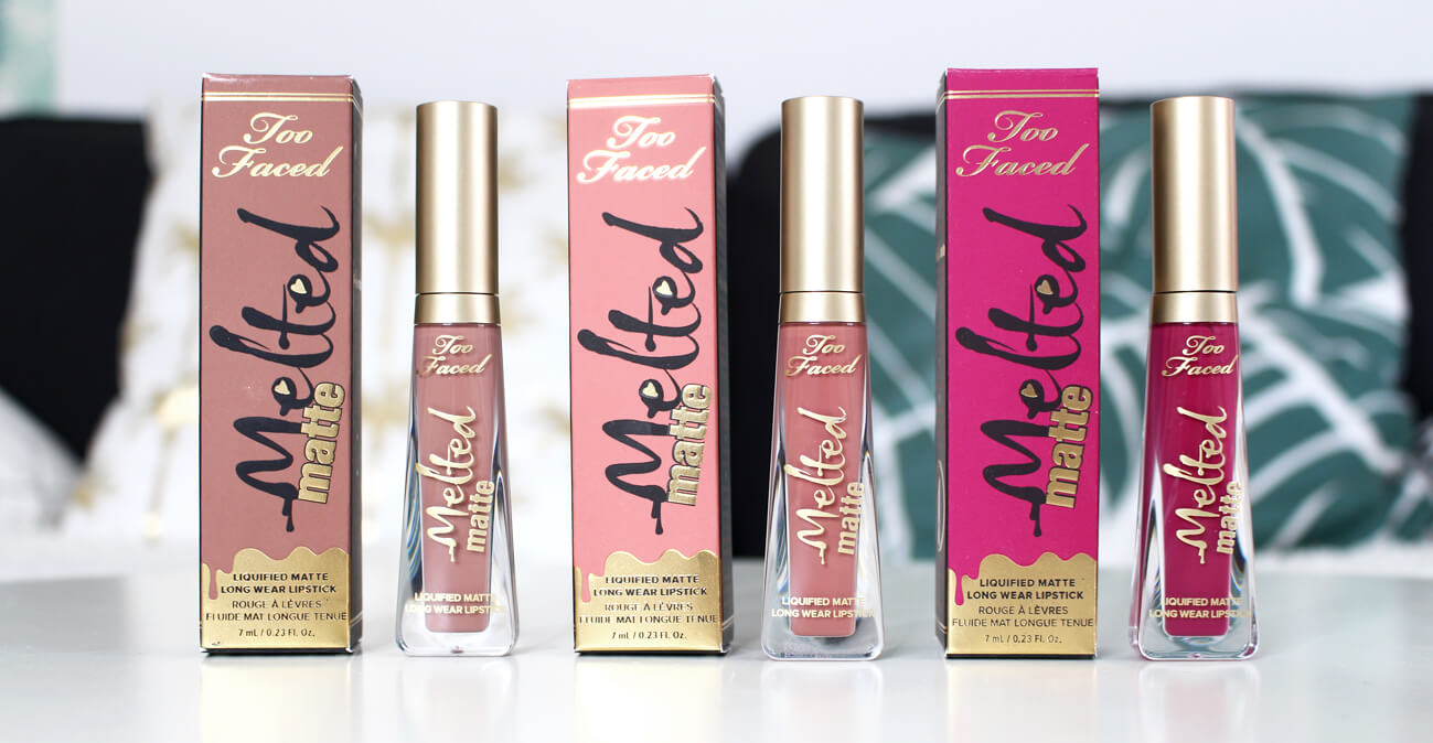 packaging des melted mattes too faced