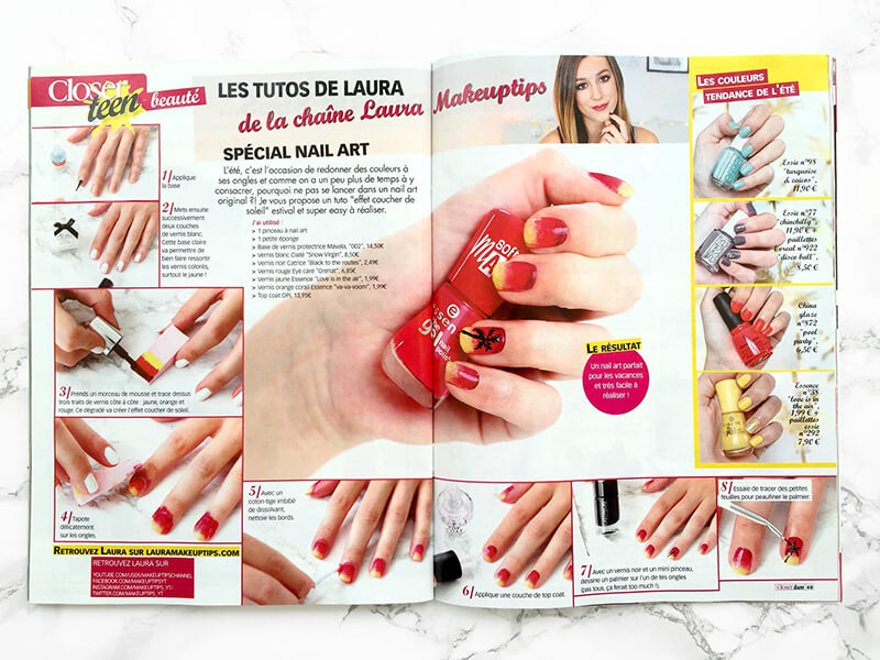 nail art closerteen