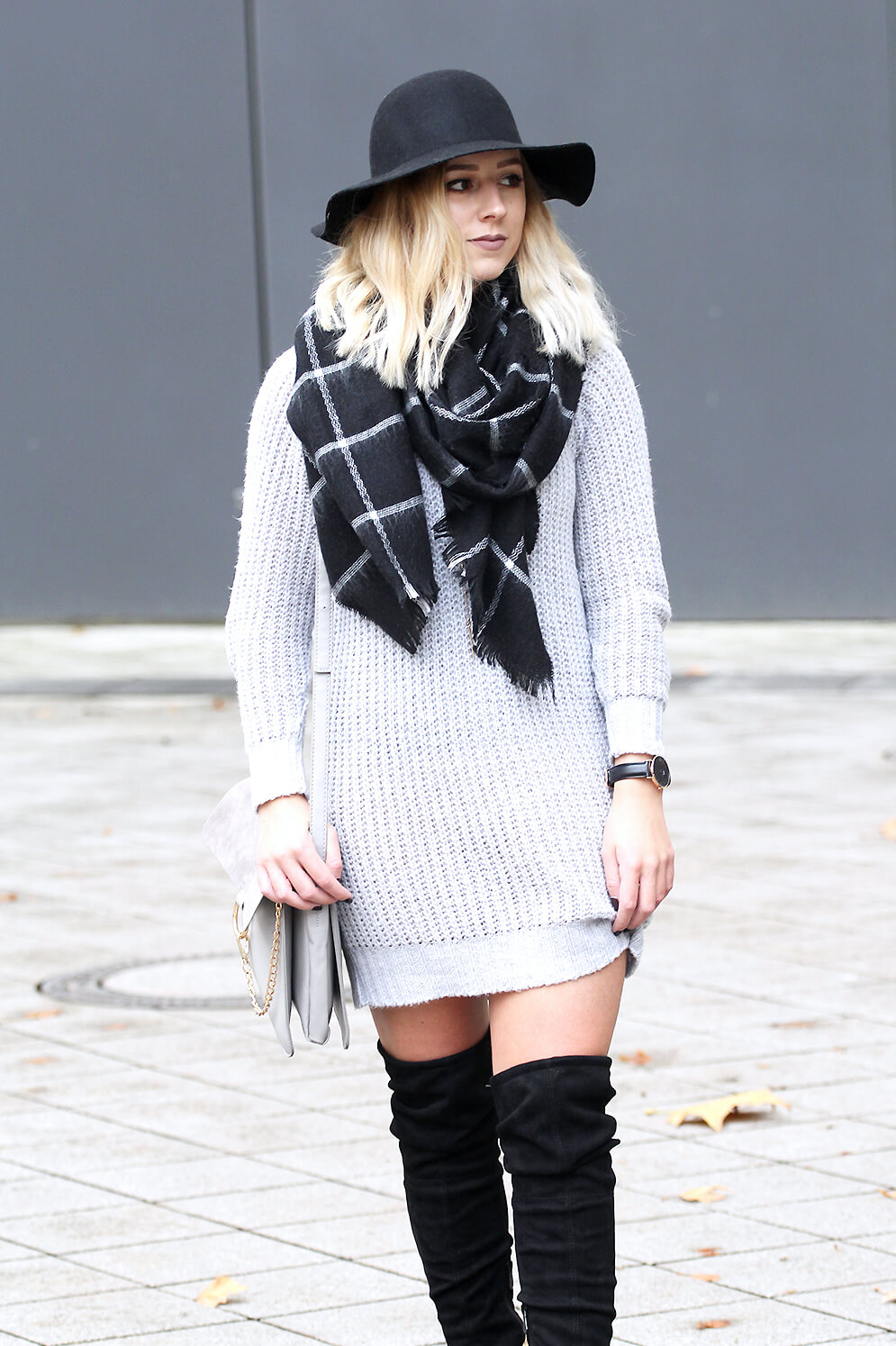 look Robe pull et cuissardes
