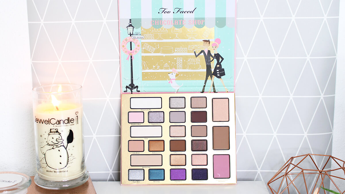 the chocolate shop Too faced
