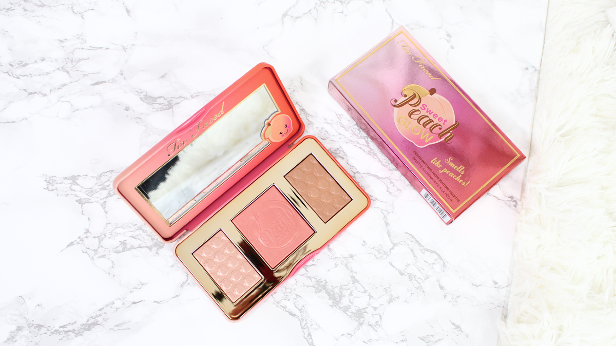 sweet peach glow kit too faced avis