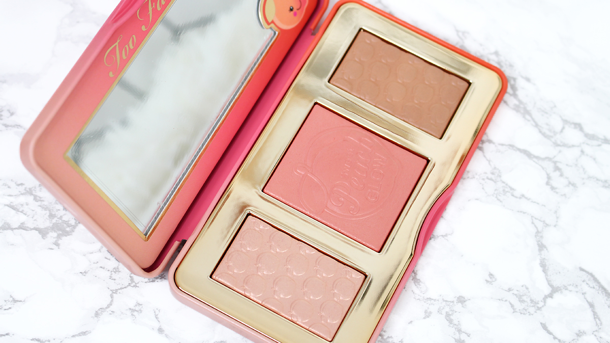 sweet peach glow kit too faced bis