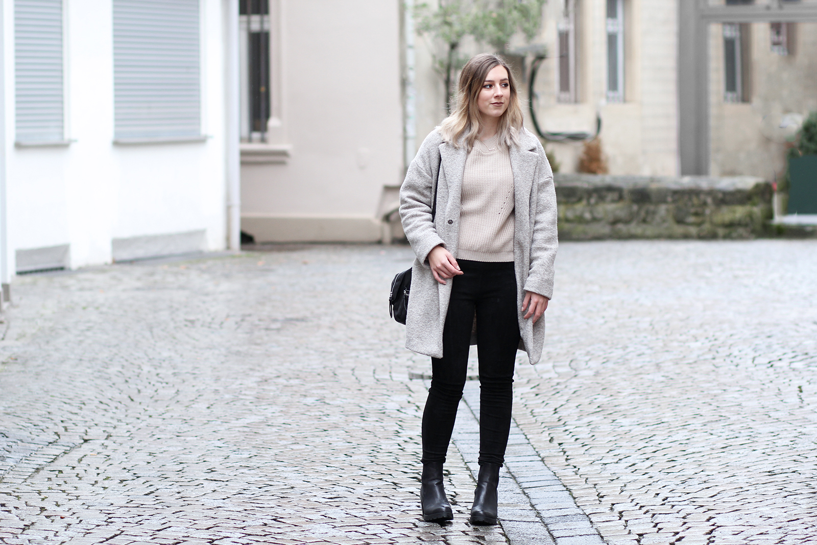 look manteau oversize