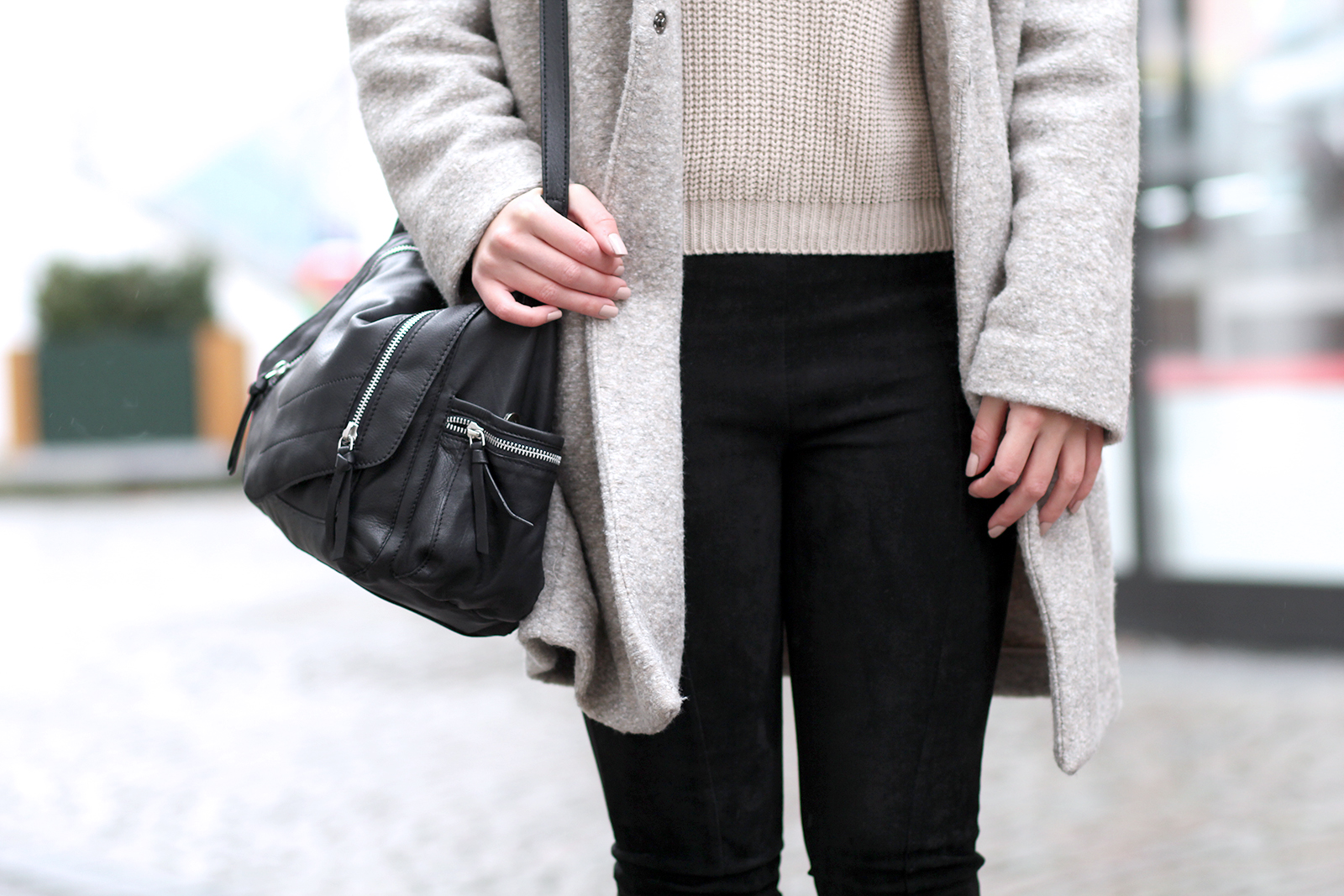 look manteau oversize