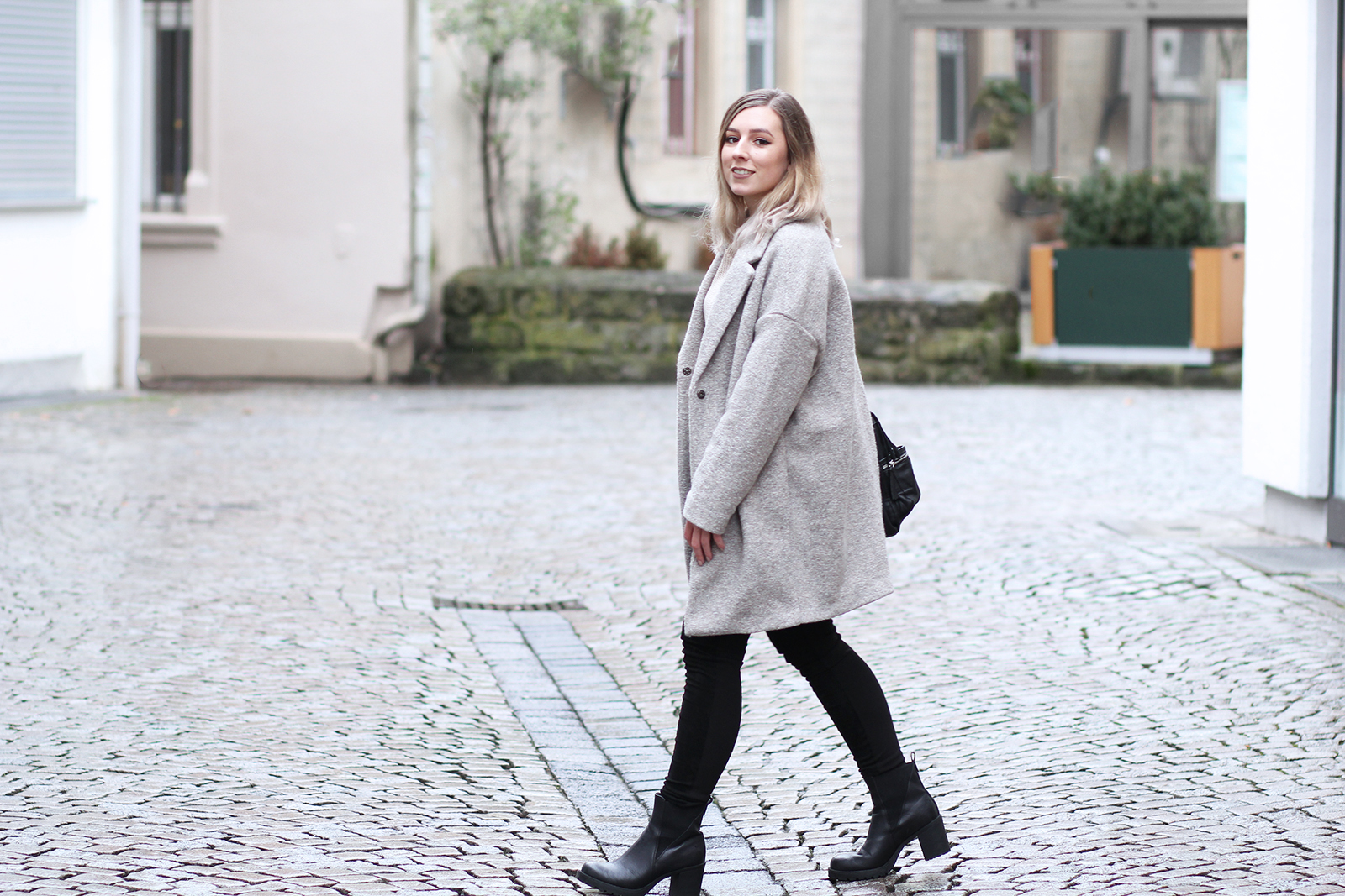 look manteau oversize