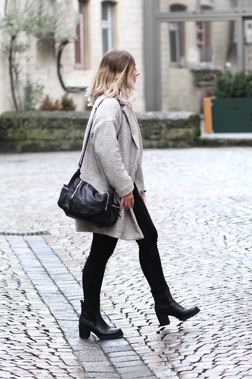 look manteau oversize