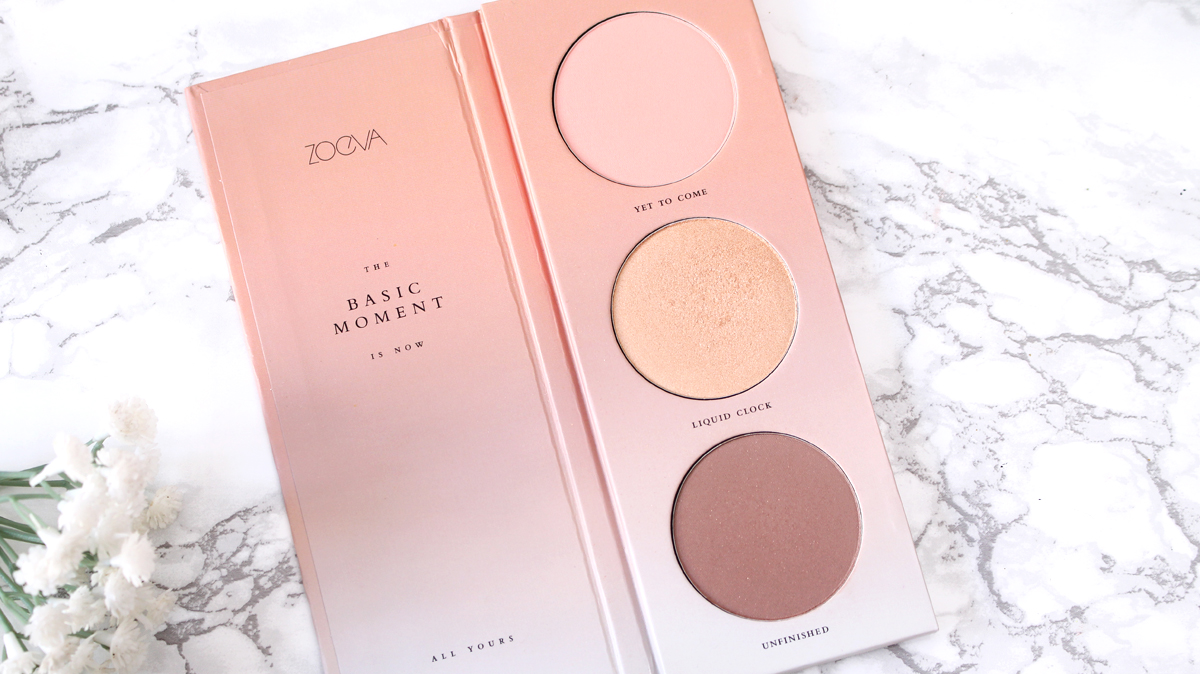 Palette blush Basic Moment ZOEVA avis