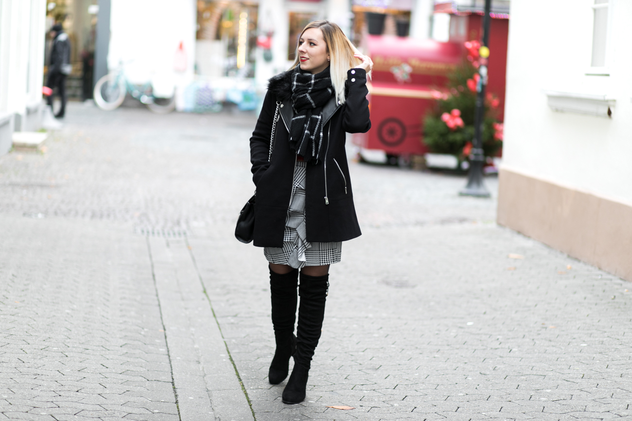 manteau noir pimkie