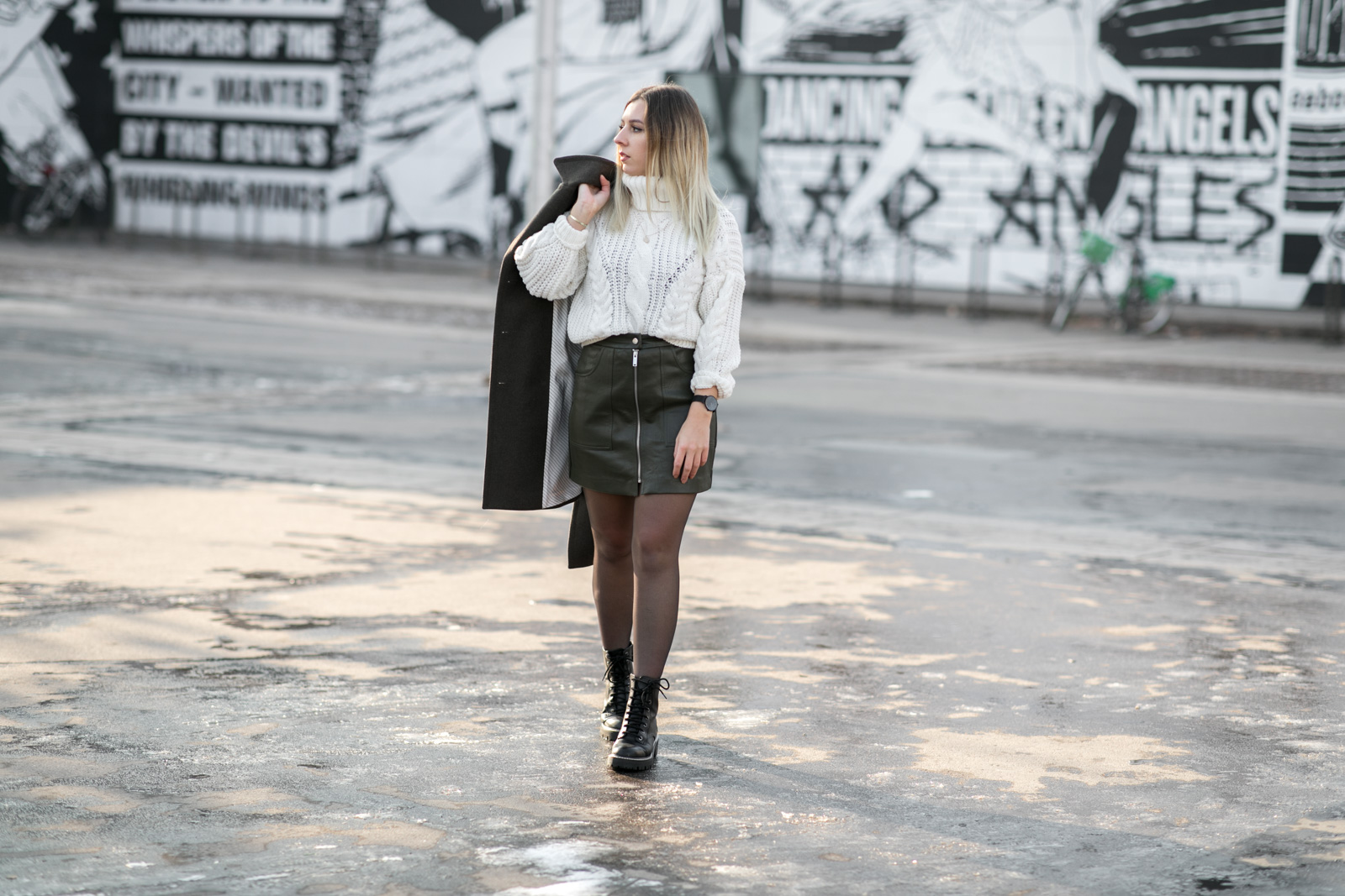 tenue kaki hiver