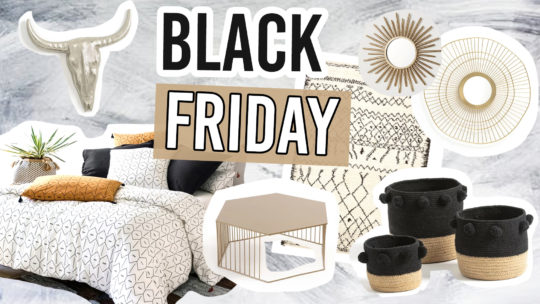 black friday déco sélection code promo